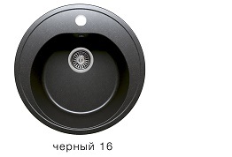 КУХОННАЯ МОЙКА F-08 чёрная